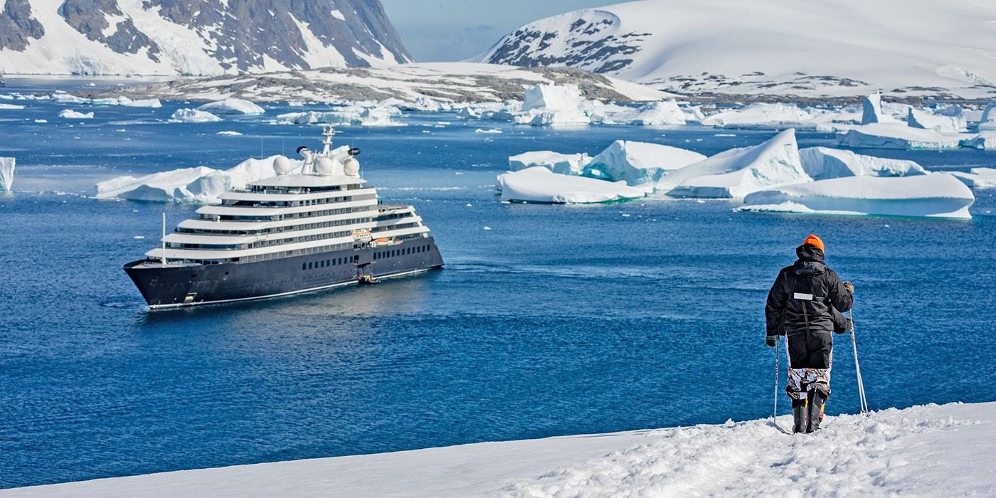 Scenic Eclipse hiker