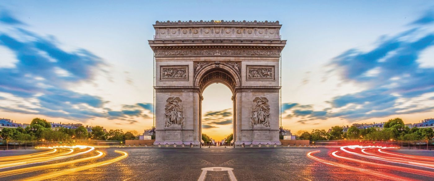 Arc de Triomphe, Paris. France