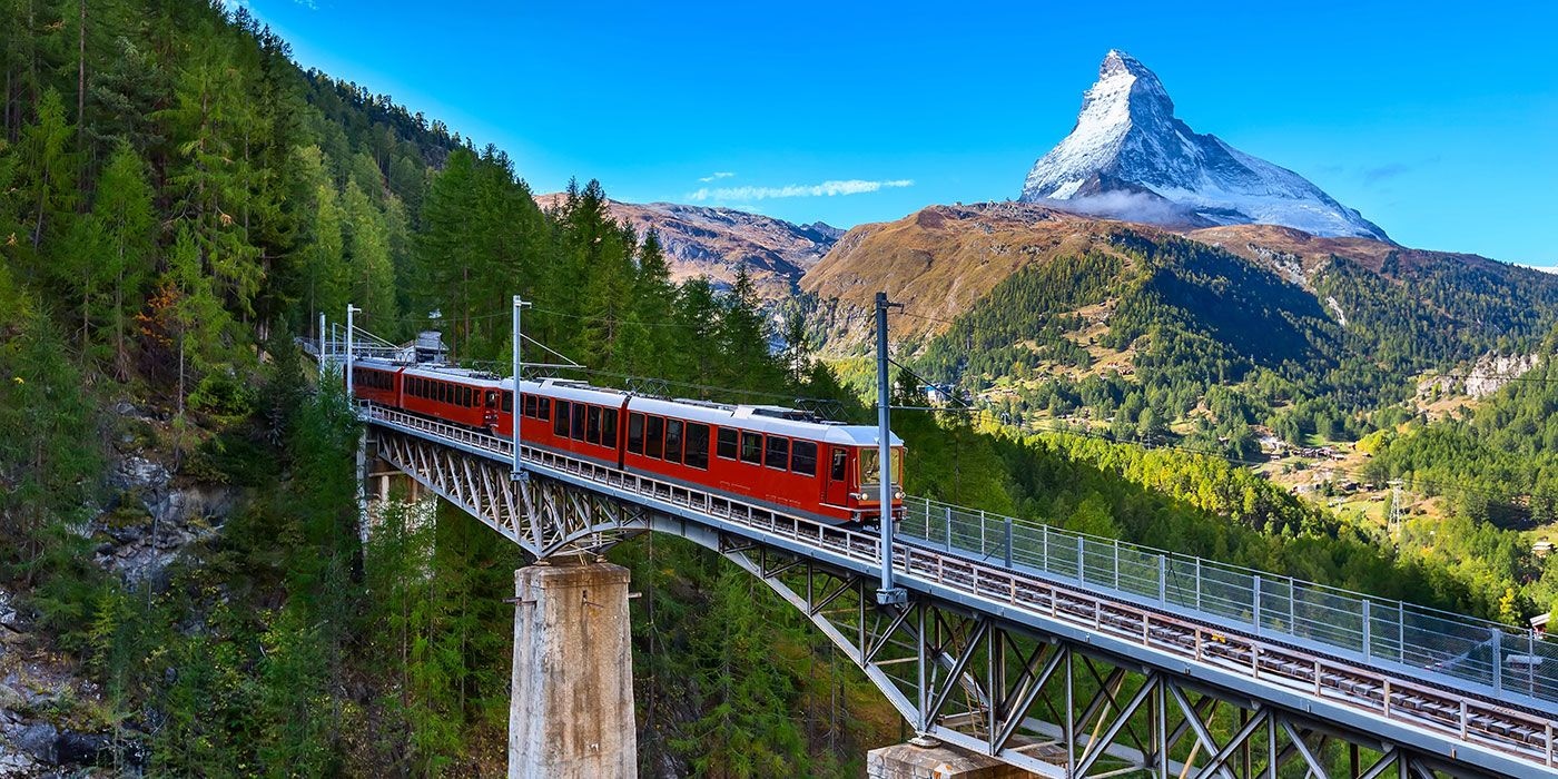 Gornergrat Railway Zermatt Switzerland