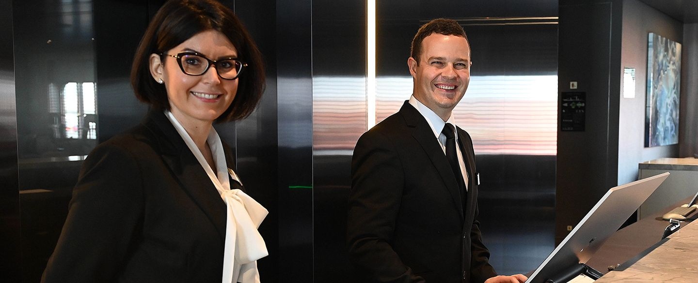 Contact us Reception Hero