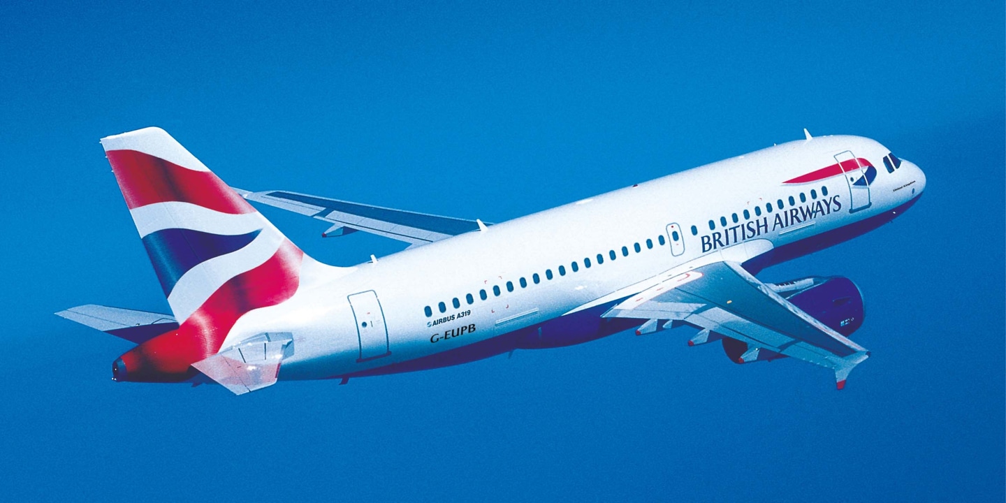 British Airways plane