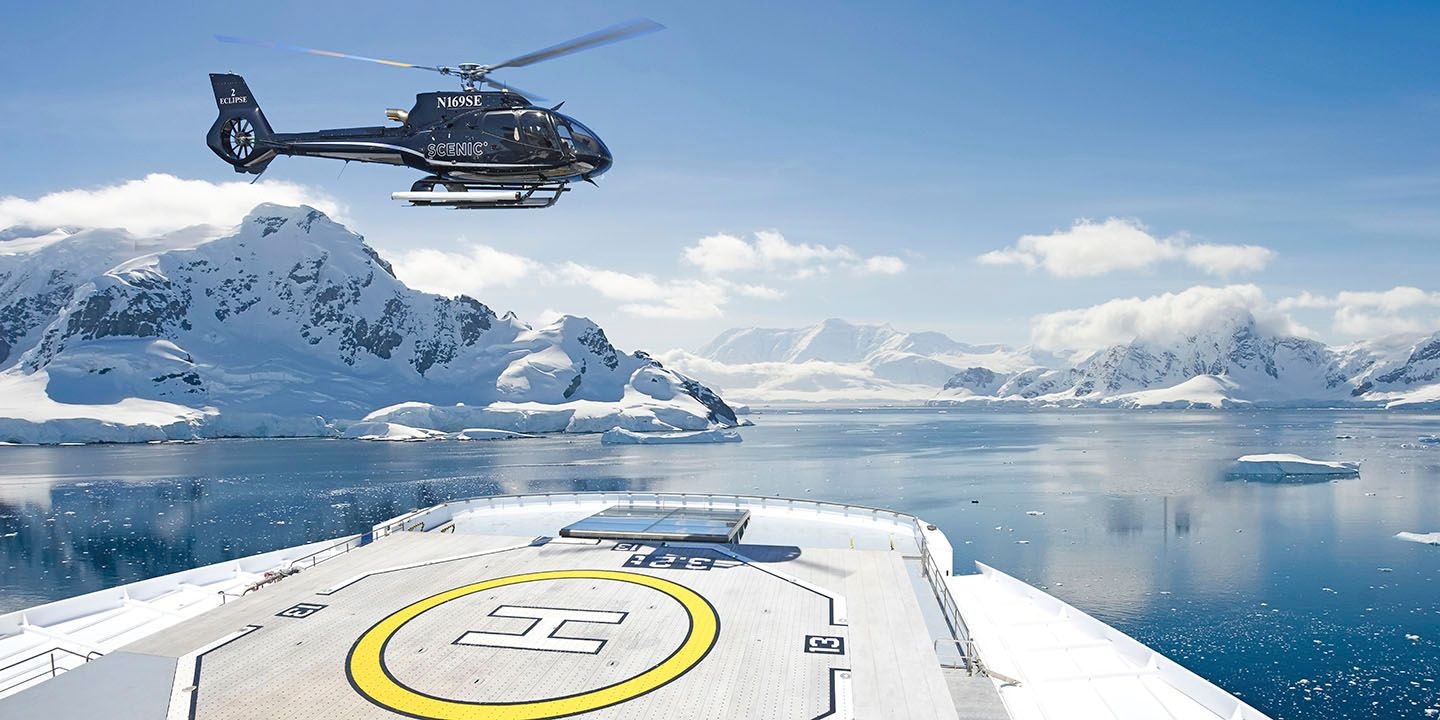 Heli deck antarctica