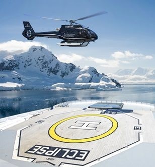 helicopter Antarctica mobile