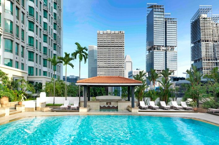 InterContinental Hotel swimming pool, Singapore