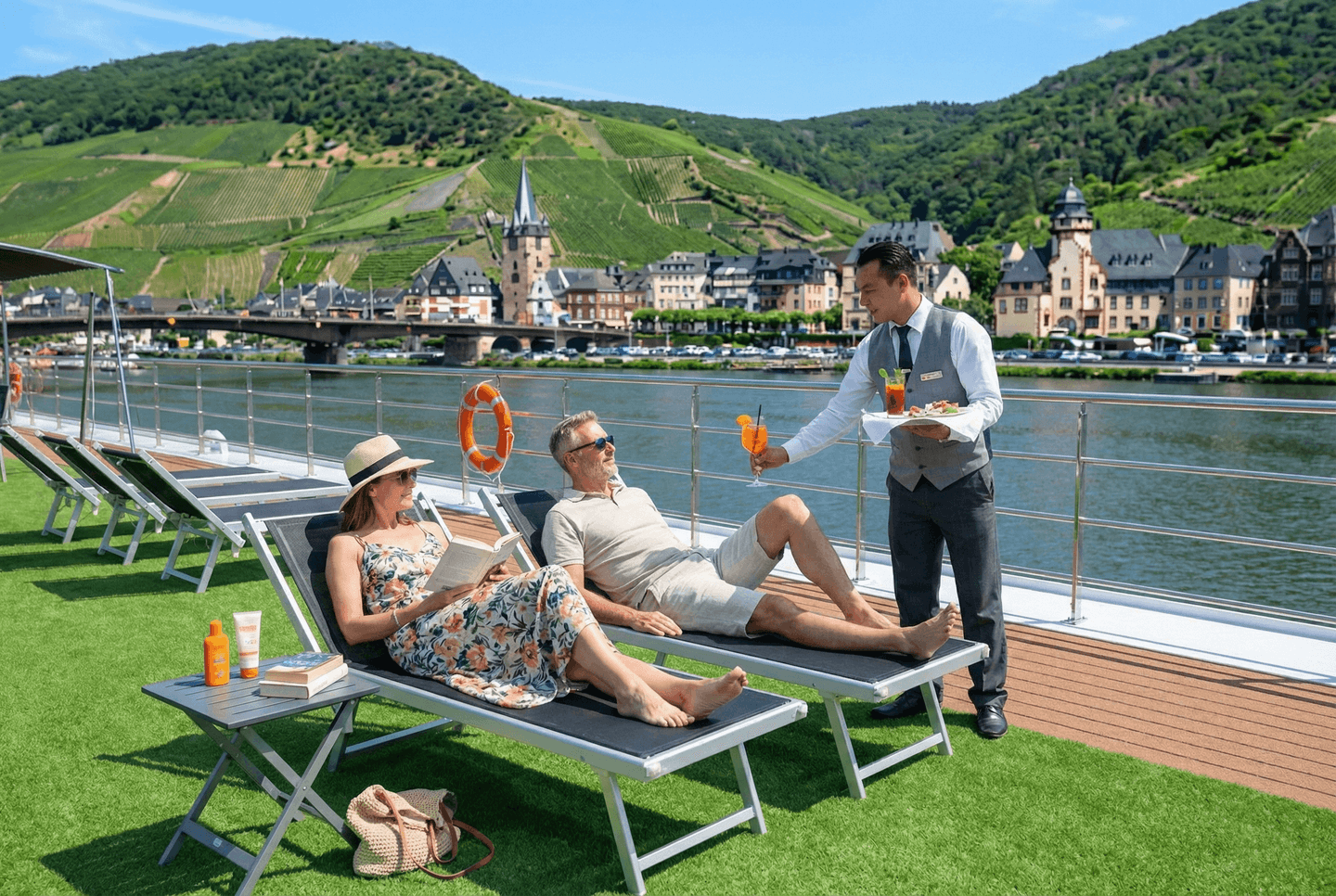 Scenic Space-Ship Sun Deck