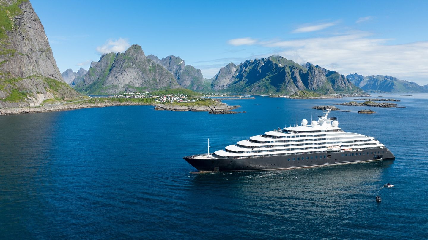 Scenic Eclipse in Antarctica