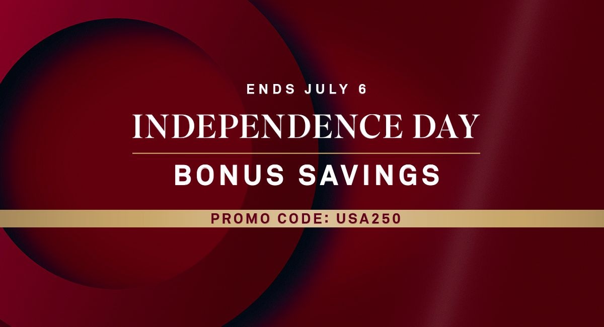 Scenic Independence Day Bonus Savings