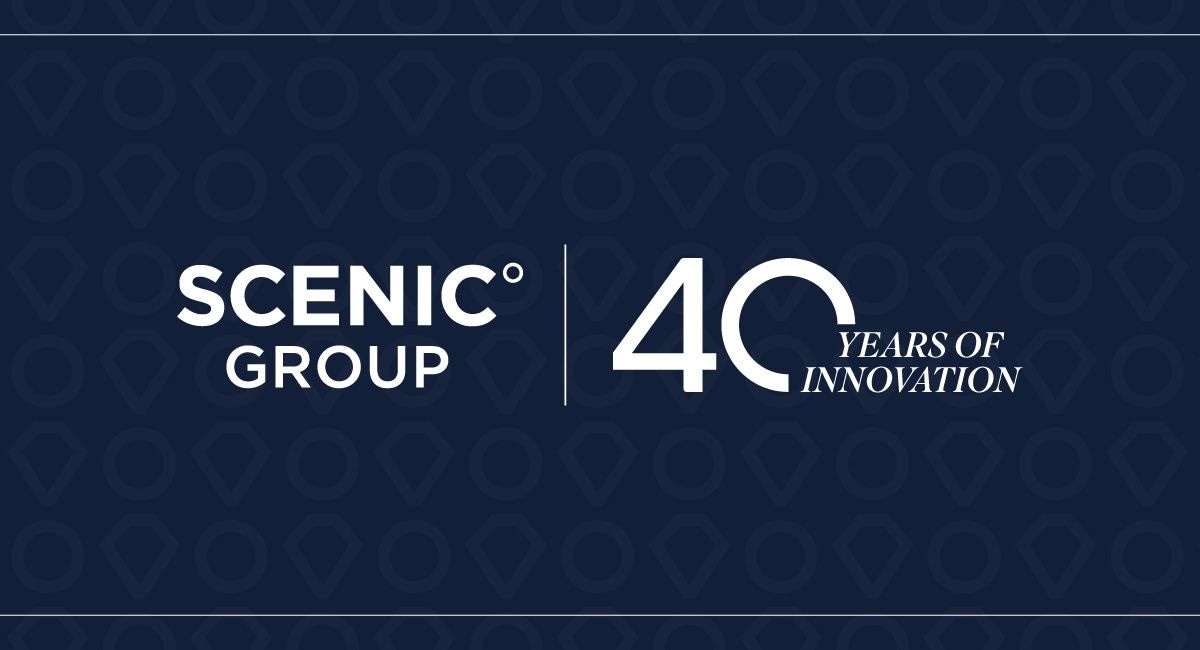 Scenic Group 40 Years of Innovation Banner